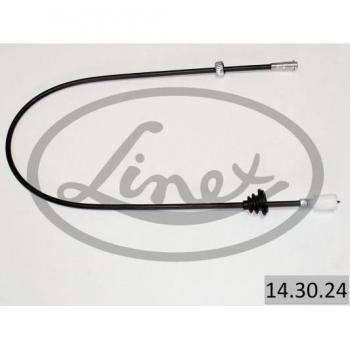 LINEX Tacho Shaft 14.30.24 - Árbol flexible del velocímetro, longitud de 14.30 cm, material resistente a la abrasión, compatible con múltiples modelos de vehículos, fácil instalación y alta durabilidad