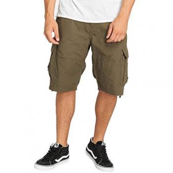 Pantalones cortos Vintage Industries Terrance - S a 3XL - para Hombre - Caqui y Verde Marrón