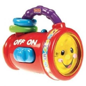 Fisher Price - Linterna parlanchina