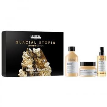 L'Oréal Professionnel Serie Expert Absolut Repair Estuche 3 pz: Incluye Champú Absolut Repair 300 ml, Bálsamo Reconstructor Instantáneo 250 ml y Huile 10 en 1 Professionelle 90