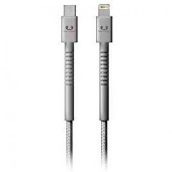 Fresh zn rebel usbc a lightning fabriq cable cable usbc a apple lightning trenzado de nylon cable carga y sincronizacio 15 m ice grey