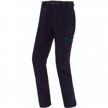 Trangoworld PEYREGET Pant. Largo, Hombre, Negro Azulado, XL
