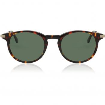 SmartBuy Collection Oval Full Rim Plastic Men's Prescription Sunglasses Tortoiseshell Size 47