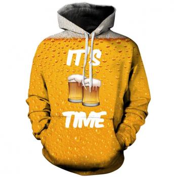 Ocean Plus Hombres Manga Larga Sudadera con Capucha Gráfico Sudaderas del Bolsillo del Canguro Suéter Navidad Hoodie Halloween Jersey