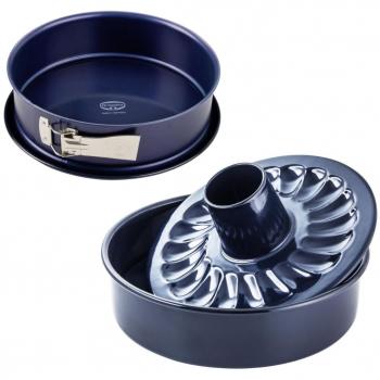 Molde Desmontable de 26 cm y Molde Savarin con Base Desmontable de 28 cm Dr. Oetker