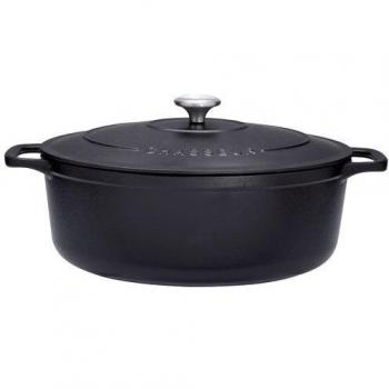 Cocotte Ovalada de Hierro Fundido Esmaltado 29 cm Negra Chasseur