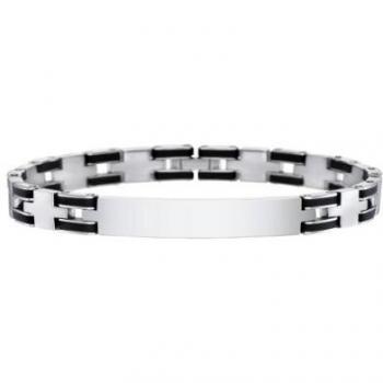 Lotus LS1177-2/4 - Pulsera de Hombre de Acero Inoxidable, 22 cm
