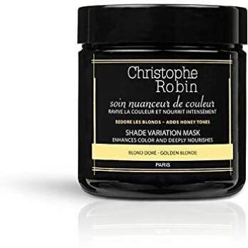 Nutritive Mask with Temporary Coloring in Golden Blond 250 ml by Christophe Robin by Christophe Robin