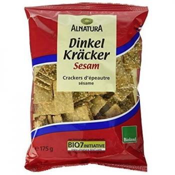 Galletitas Saladas de Espelta Bio con Sésamo - 175 g