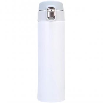 Botella de agua con aislamiento de acero inoxidable 18/8 de doble pared White-fg