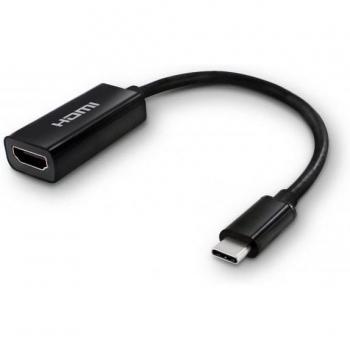 Adaptador USB-C Macho a HDMI Femenino 4K Metronic Negro