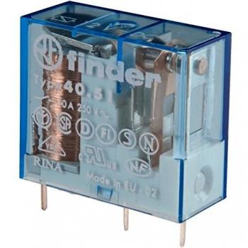 Relé Finder 12V DC 1 Circuito Conmutado 10A/250V AC Modelo 4051