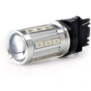 Lumiplux 3156 Bombilla P27W 12V W2.5X16D amarillo coche de luz LED 21X5730SMD de luz de se?al