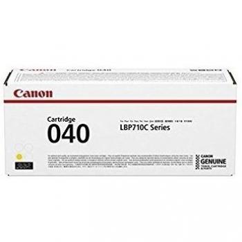 Canon cartucho 040 de tóner original amarillo para impresoras láser i-SENSYS LBP710Cx, LBP712Cx