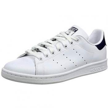 Adidas Originals Stan Smith Unisex Sneakers - White/Blue - Size 7