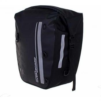 Overboard Waterproof Bolsa estanca para Bicicleta, Unisex, Negro, 38 cm