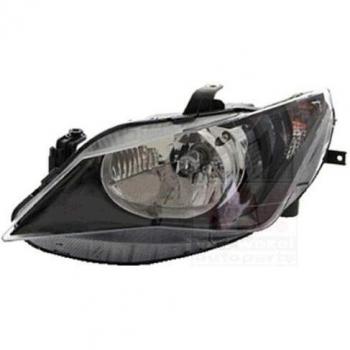 Faro Delantero H4 Gris Humo VAN WEZEL 4924961 para SEAT Ibiza 4