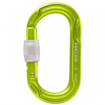 Mosquetón Oval Power 2500 con rosca - Protección contra caídas