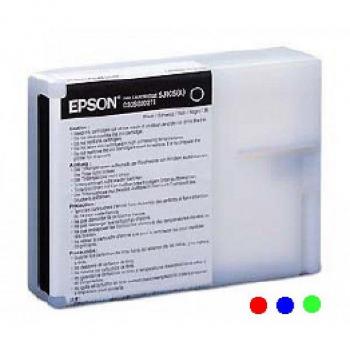 Cartucho de tinta Epson SJIC3 S020268 color rojo