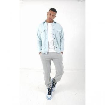 Sixth June Men's Gray Embroidered Jacket