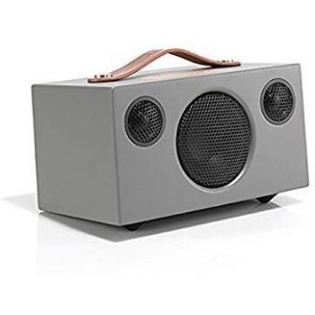Altavoz Inalámbrico, Altavoz Portátil Multiroom, Portable, Multiroom, Wi-Fi, Altavoz Bluetooth, Apple Air Play, Spotify Connect, Addon T3+, Gris