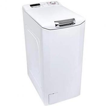 Hoover H-WASH 300 LITE - H3T 272DAE/1-37, Lavadora carga superior, 7 kg, 1200 rpm, 40 cm ancho, One Touch, All in One, Ciclos rápidos, Blanco