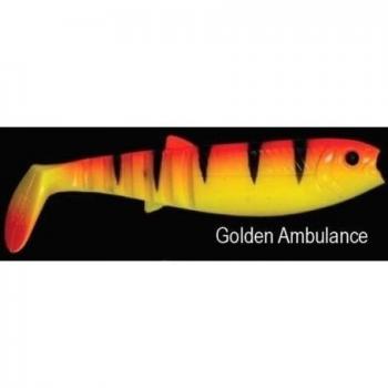 Savage Gear Cebo suave señuelo caníbal shad 12,5 cm/20 g de ambulancia dorada 1 unids