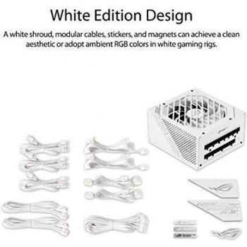 ASUS ROG-STRIX-850G-WHITE - Fuente de alimentación 850W Gold