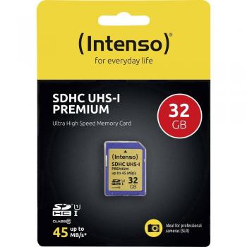 Intenso 32GB SDHC UHS-I Class 10 Memory Card