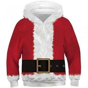 Ocean Plus Niño Colorido 3D Sudaderas con Capucha Adolescentes Pull-Over Kids Sudadera Manga Larga Hoodie