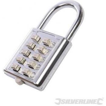 Silverline Tools - Candado de combinación