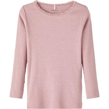 Long Sleeve T-Shirt Nmfkab Deauville Mauve for Girls