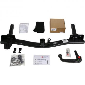 Enganche de remolque desmontable Westfalia 314451900113 para Opel Mokka (BJ 06/2012-08/2016) - incluye kit de cableado específico de 13 pines
