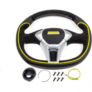 Momo MOMVGT5035BLKCR Volante Momo Gt-50 350 Lea Alc Blk Cr