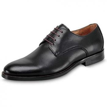 Digel Men's Black Derby Dress Shoe 'Sebastian' Size 43