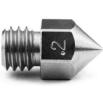 Boquilla MicroSwiss MK8 Recubierta Resistente al Desgaste 0,2 mm para Impresoras 3D