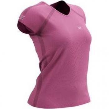COMPRESSPORT CAMISETA TRAINING SS W M DECO ROSE