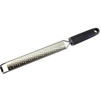 Rallador de queso zester, rallador de limón, de acero inoxidable de alta calidad profesional para rallar con eficacia sus cítricos, limones, pomelos, parmesano, verduras, zanahorias. Se suministra con un estuche protector.