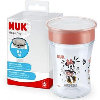 Nuk Magic Cup Disney Minnie Entrenamiento Antiderrames +6M Roja 160ml