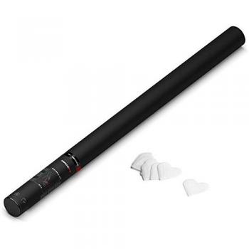 MagicFX 80cm Handheld Heart Confetti Cannon - White