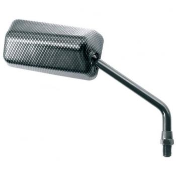 Espejo Derecho Vparts F1 Carbono M8x1,25 Brillo
