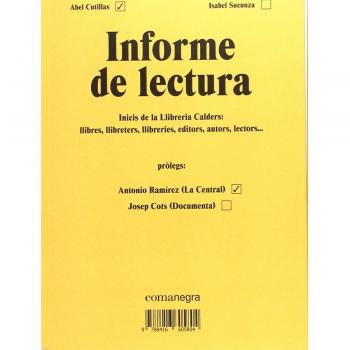 Informe de lectura - Isabel Sucunza Alfonso