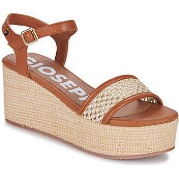 Sandalias Gioseppo Mujer Beige con Rejilla y Plataforma ASQUINS 68840-P