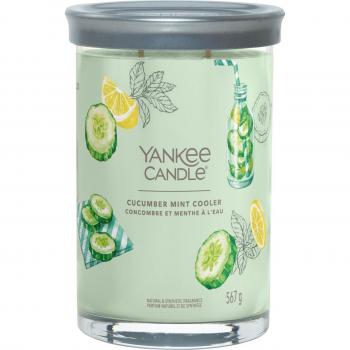 Yankee Candle Signature Large Tumbler Cucumber Mint Cooler - Double Wick Soy Wax Scented Candle