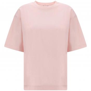 Burberry Striped Equestrian Knight T-shirt Pink, Female, Size: XS