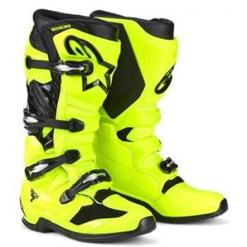 Alpinestars Botas de Cross Tech 7 Amarillo-Negro, características: botas de motocross, color amarillo y negro, tallas disponibles 45 y 46