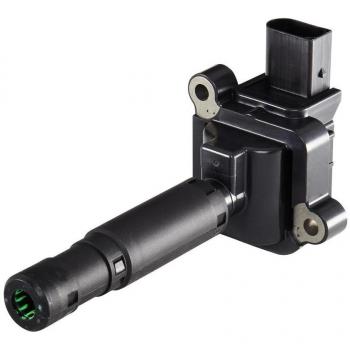 Bobina de encendido HELLA 5DA 358 000-111 - 12V - 3 polos - Bobina de encendido cavidad bujía - atornillado