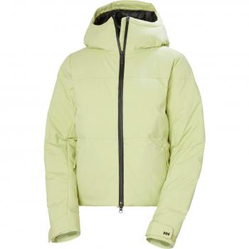 Chaqueta con capucha Helly Hansen Nora Short Puffy amarillo lanquecino mujer - L