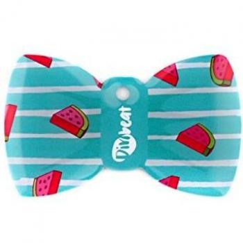 Dinbeat DBQRP01 QR Pajarita Summer Breeze Identificación Mascota