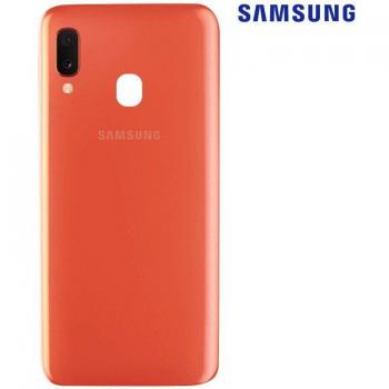Tapa Trasera Original Samsung Galaxy A20e - Rojo